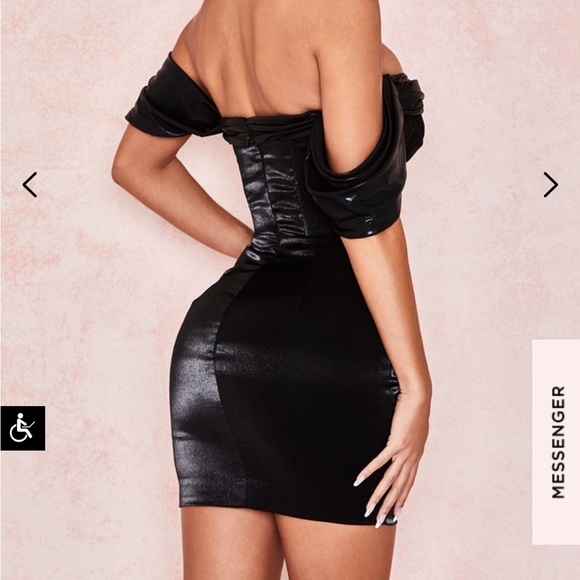 House of CB Lucinda Black Dress - Picture 7 of 8